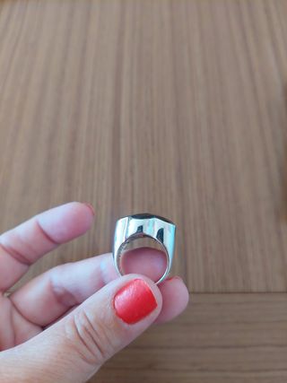 Anillo flor negra TOUS