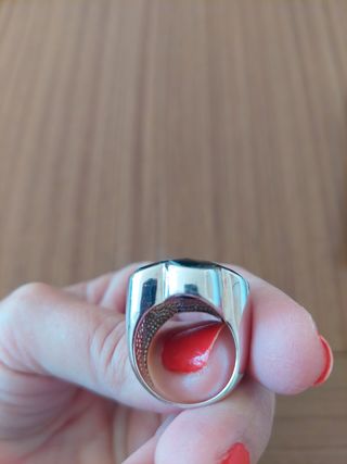 Anillo flor negra TOUS