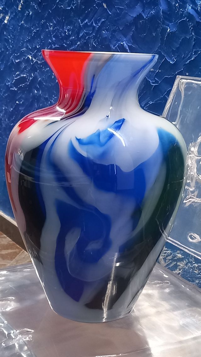 Vaso in vetro murano