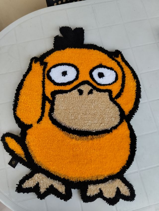 Tappeto tufting psyduck