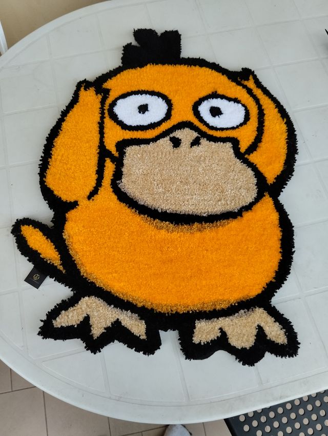 Tappeto tufting psyduck