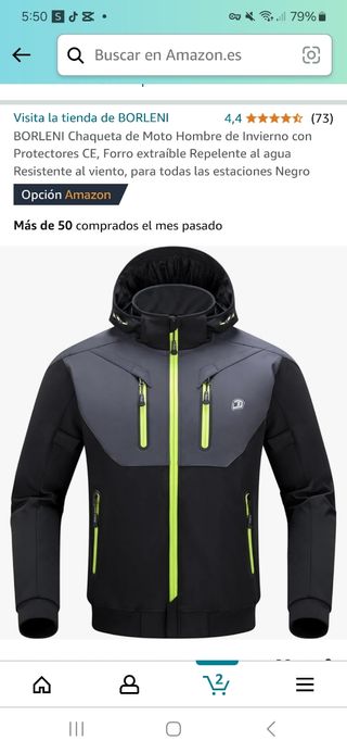 Chaqueta de moto