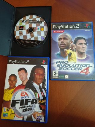 PlayStation 2 + 3 juegos