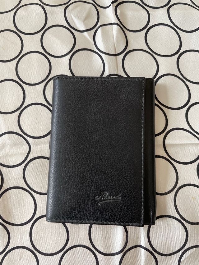 Cartera billetera caballero de piel