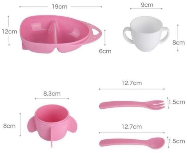 Vajilla Bebé sin BPA a estrenar