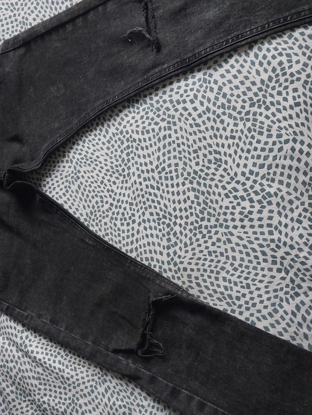 Pantalón vaquero hombre T.36 negro