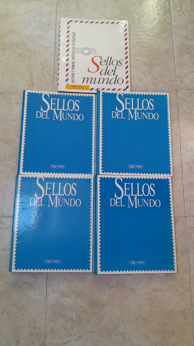 OFERTA Colección 5 Tomos Historia del Sello