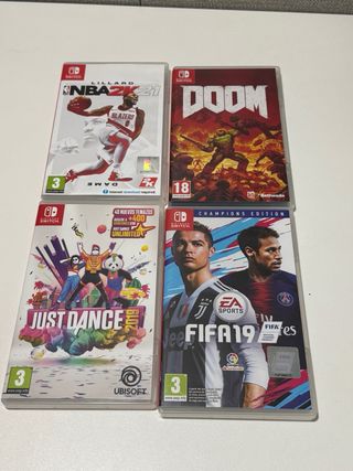 Nintendo switch con juego,  mando adicional