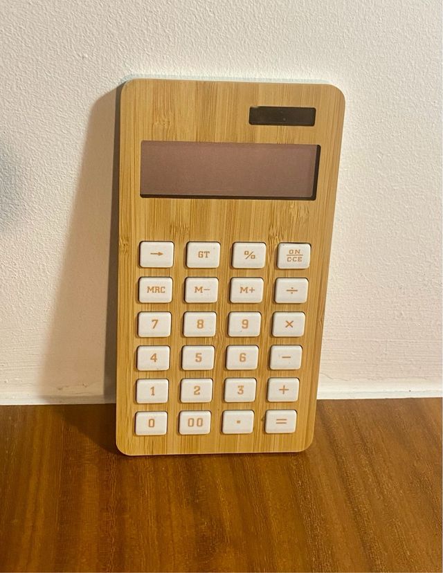 Calculadora (estilo madera)