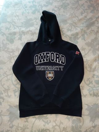 Sudadera Oxford azul marino
