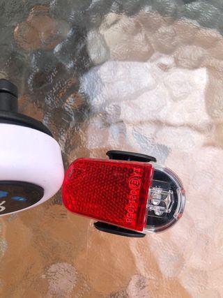 Timbre y luz trasera niños