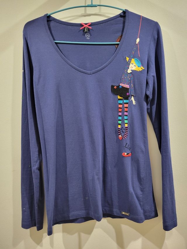 Camiseta de manga larga