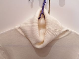 Maglioncino OVS bianco/panna dolcevita, M