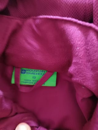 Chaqueta montaña niña