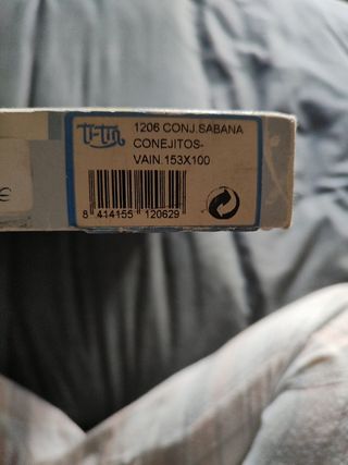 Conjunto de cuna bebé 
