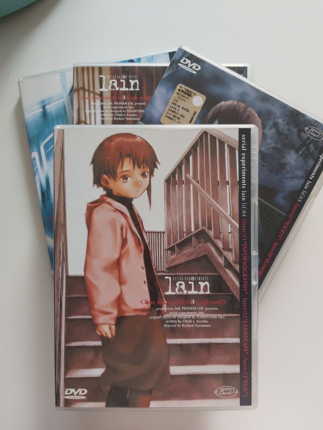 Lain. Dvd. Anime. Serie completa.
