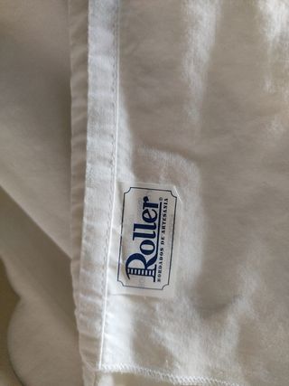 Sabana y funda de almohada cuna bebé 
