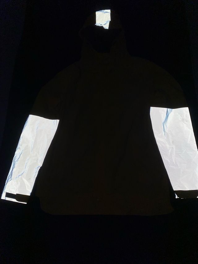 CHAQUETA IMPERMEABLE/CHUBASQUERO FLUORESCENTE