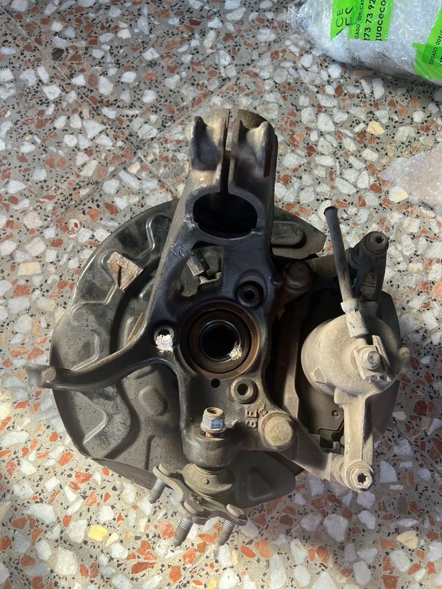 Mangueta, disco freno y pinza seat leon