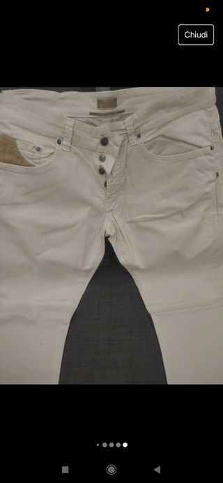 4 pantaloni/jeans uomo taglia 52 
