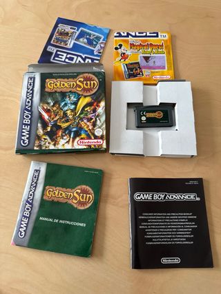 Golden sun game boy advance 