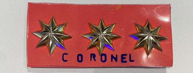 INSINGIA DE PECHO CORONEL DEL ESTADO MAYOR