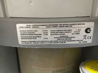 Descalcificador Ecowater 25L