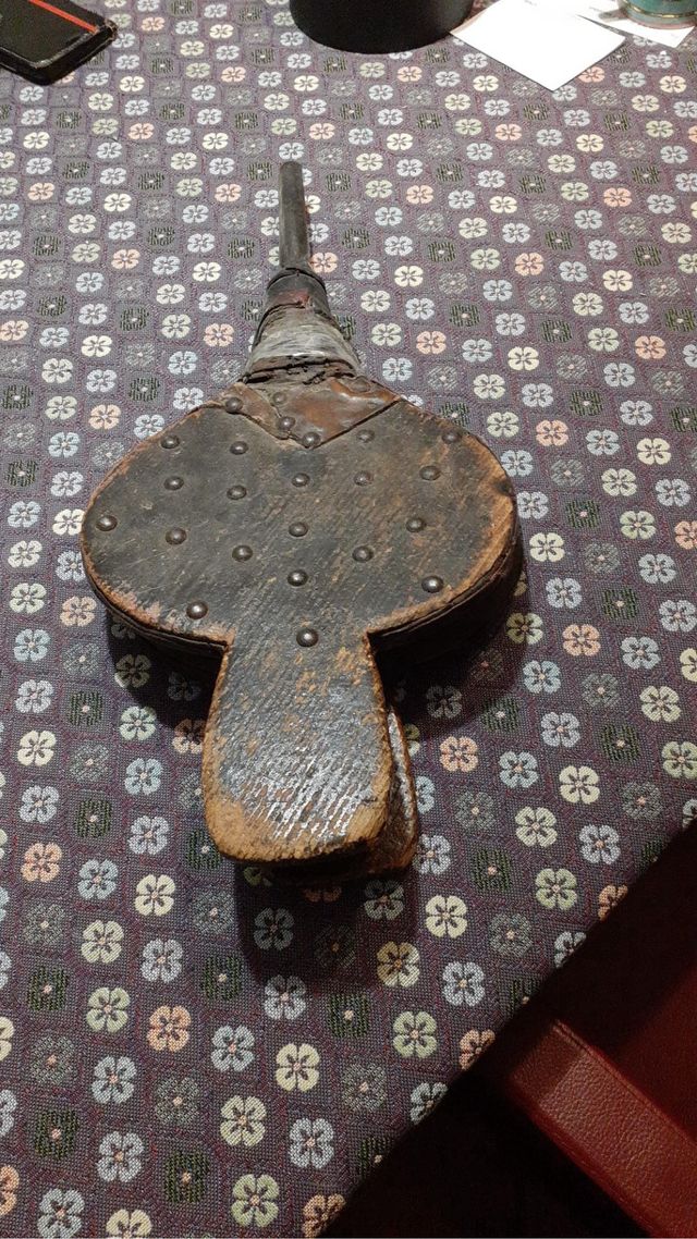 Soffietto antico per camino
