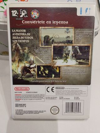 Juego Zelda wii 