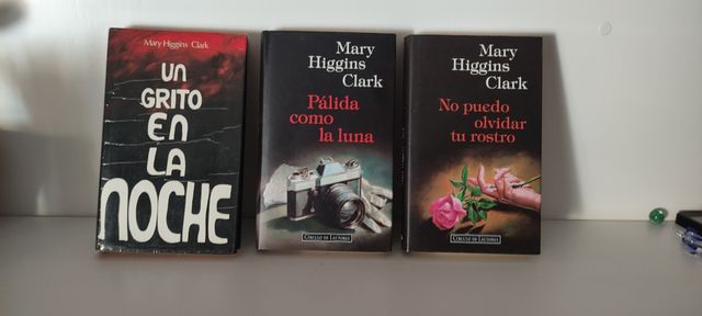 3 libros Mary Higgins Clark