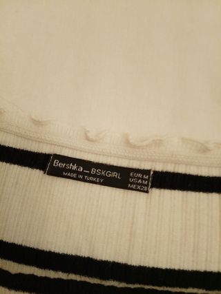 Camiseta manga larga talla M Bershka 