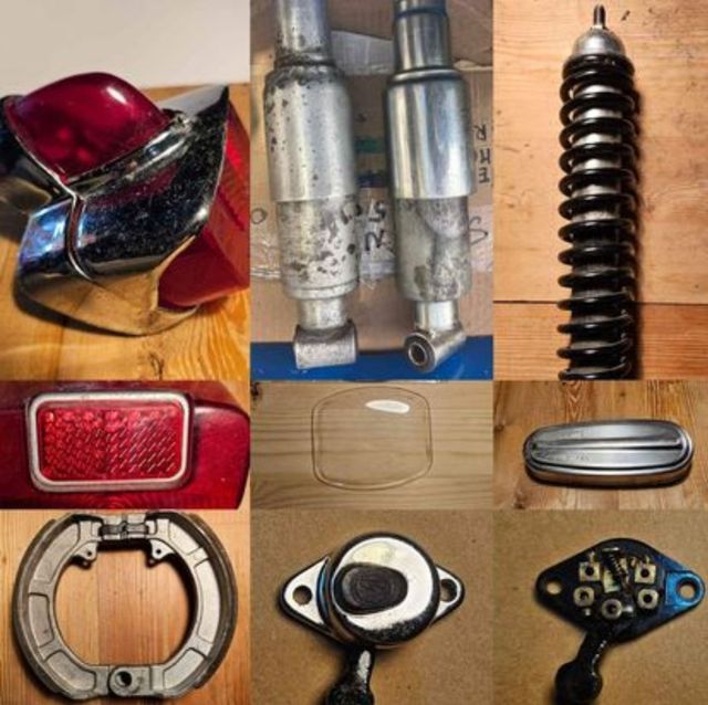 Pezzi ricambio 2 Vespa original epoca o restaurati