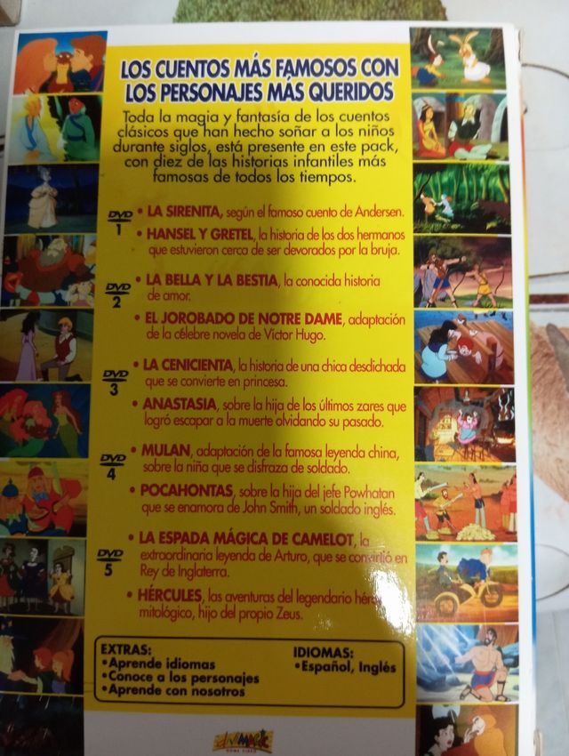 DVD infantiles 