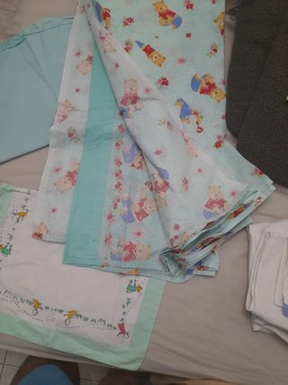 Lenzuolo completo per culla