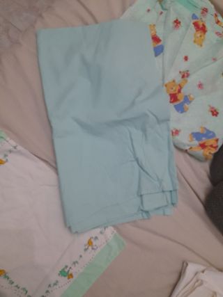 Lenzuolo completo per culla