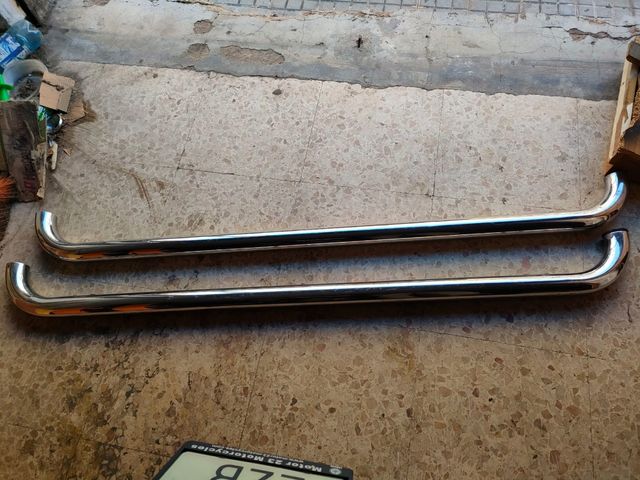 Dos barras inoxidables