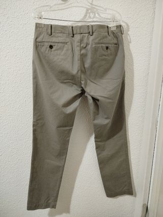 Pantalones de vestir slim fit grises
