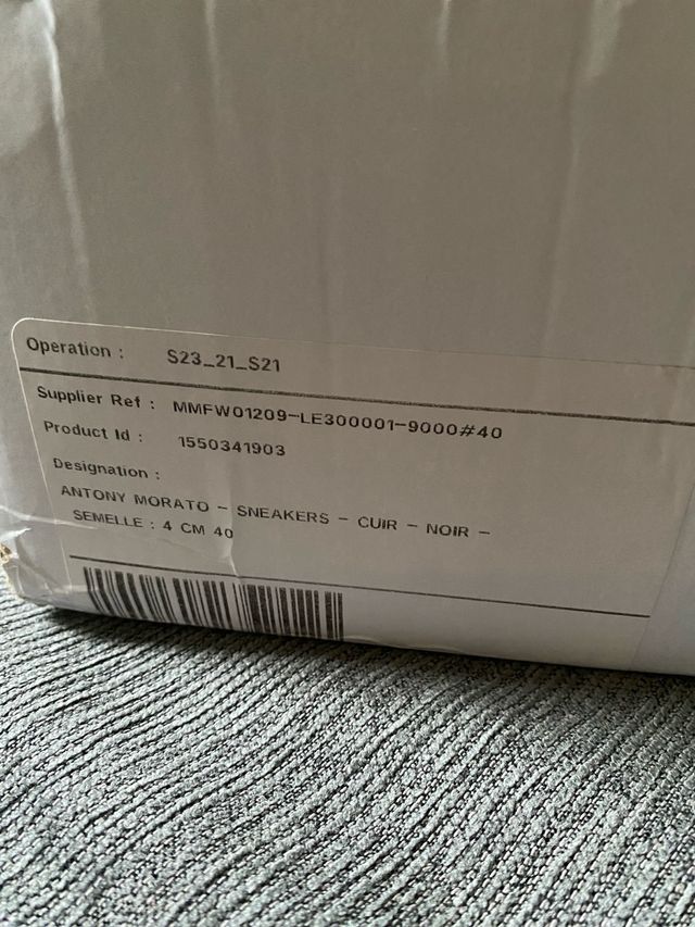 Zapatilla Antony Morato (Talla 40)