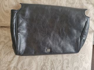 Bolso negro piel Purificación García 