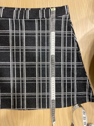 Minifalda a cuadros