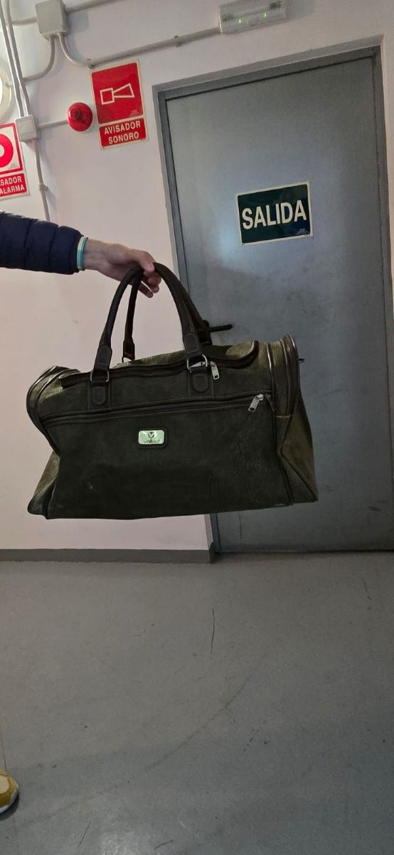 Bolsa de viaje de mano polipiel