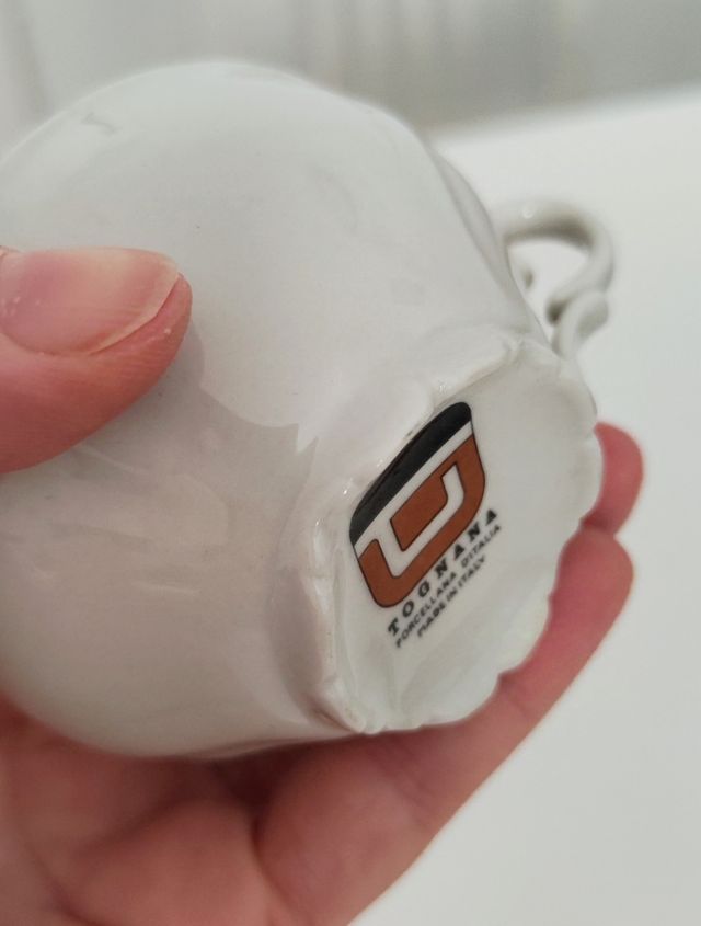 Tazas porcelana Tognana. Made in Italy