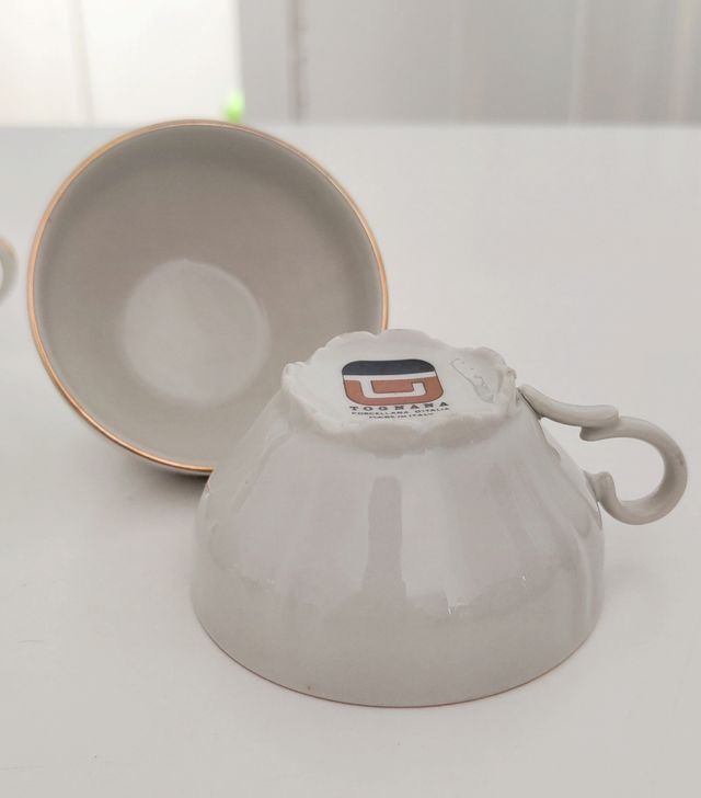 Tazas porcelana Tognana. Made in Italy