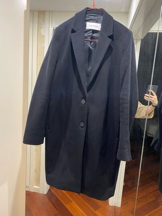 Abrigo lana Calvin Klein 36
