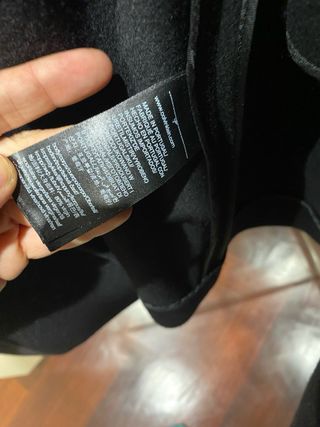 Abrigo lana Calvin Klein 36