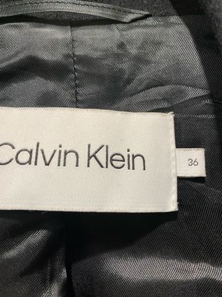 Abrigo lana Calvin Klein 36