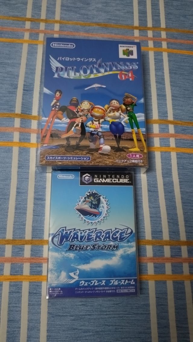 Nuevos, lote 2 juegos Nintendo 64 + Gamecube