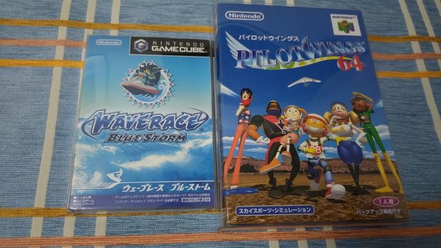 Nuevos, lote 2 juegos Nintendo 64 + Gamecube