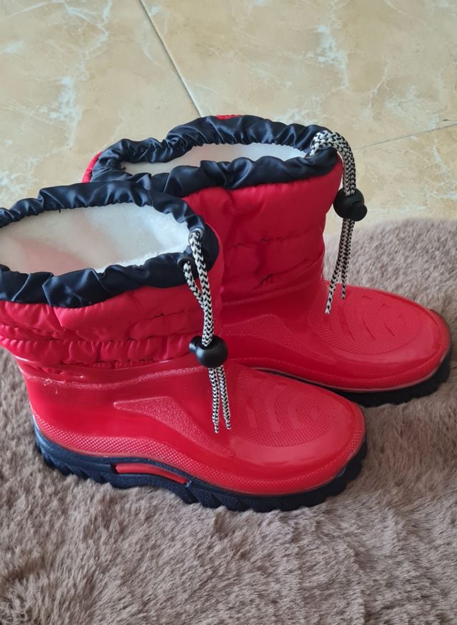 Botas impermeable niña