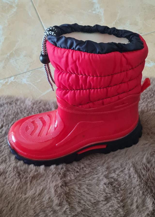Botas impermeable niña